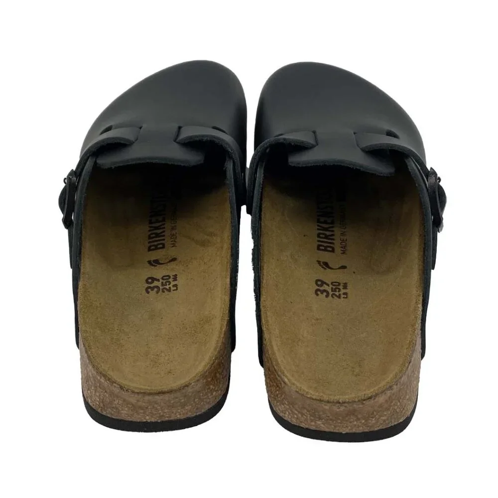 Birkenstock Men's Black Boston Super Grip Clogs | Regular Fit | Size 12 **NEW - Picture 4 of 6